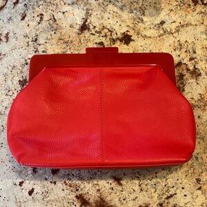 French Connection Bold Red Clutch